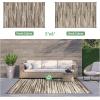 GENIMO Outdoor Rug for Patio Clearance,9’x18′ Waterproof Mat,Reversible Plastic Camping Rugs,Rv,Porch,Deck,Camper,Balcony,Backyard,Black & Gray(Coffee Beige)