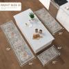 GENIMO Kitchen Mats for Floor Set of 3 Non-Slip Washable, Waterproof Lightweight Kitchen Rugs, Kitchen Floor Mat Runner Rug Carpet for Laundry, Sink, Hallway, Bathroom, Entryway, BrownGreen(Browngreen)
