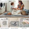GENIMO Kitchen Mats for Floor Set of 3 Non-Slip Washable, Waterproof Lightweight Kitchen Rugs, Kitchen Floor Mat Runner Rug Carpet for Laundry, Sink, Hallway, Bathroom, Entryway, BrownGreen(Browngreen)