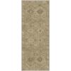 GENIMO Runner Rug 2×5 Non Slip Machine Washable Hallway Runner Rug, Low Pile Lightweight Rugs for Entryway, Hallway, Kitchen and Corridor, Tan Brown