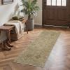 GENIMO Runner Rug 2×5 Non Slip Machine Washable Hallway Runner Rug, Low Pile Lightweight Rugs for Entryway, Hallway, Kitchen and Corridor, Tan Brown