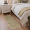 GENIMO Runner Rug 2×5 Non Slip Machine Washable Hallway Runner Rug, Low Pile Lightweight Rugs for Entryway, Hallway, Kitchen and Corridor, Tan Brown