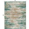 GENIMO 8×10 Area Rugs, Modern Living Room Rugs, Large Machine Washable Rug Non-Slip, Soft Pet Friendly Rugs for Bedroom, Playroom, Dining Room, Emerald Ripples