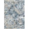 GENIMO 8×10 Area Rugs for Living Room, Machine Washable Non Slip Rugs, Low Pile Lightweight Vintage Print Rug for Bedroom, Dining Room, Home Office, Distressed Blue/Grey(Washed Royal Blue)