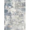 GENIMO 8×10 Area Rugs for Living Room, Machine Washable Non Slip Rugs, Low Pile Lightweight Vintage Print Rug for Bedroom, Dining Room, Home Office, Distressed Blue/Grey(Washed Sky Blue)