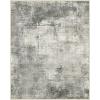 GENIMO 9×12 Area Rugs for Living Room, Machine Washable Non Slip Rugs, Low Pile Lightweight Print Rug for Bedroom, Dining Room, Home Office, Vintage Brick Red(Distressed Grey)