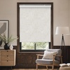 GENIMO 100% Blackout Roller Window Shades, Window Blinds Cordless with Thermal Insulated, UV Protection Fabric, Mini French Door Blinds for Home, Bedroom, Office, White, 70″ W X 72″ H(Ivory White)