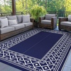 Navy Blue & White | Natural