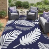 Navy Blue & Light White