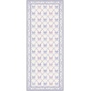 GENIMO Area Rugs 6X9 for Living Room Bedroom, Machine Washable Non Slip Flower Bow Rug, Low Pile Soft Cute Floral Rug for Dining Room Girls Room Nursery Room and Playroom, Pink Bow(Purple Blue Bow)