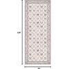 GENIMO Area Rugs 6X9 for Living Room Bedroom, Machine Washable Non Slip Flower Bow Rug, Low Pile Soft Cute Floral Rug for Dining Room Girls Room Nursery Room and Playroom, Pink Bow(Pastel Multi Bow)
