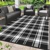 Black White Plaid