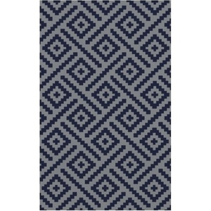 GENIMO Outdoor Rug for Patio Clearance, 5’x8′ Reversible Plastic Straw Rugs, Lightweight Waterproof RV Camping Mat for Camper, Balcony, Deck, Backyard, Picnic, BlackBrown(Cloud & Blue)