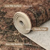 GENIMO 2×10 Washable Runner Rug Non Slip for Hallway, Dark Brown | Vintage Floral Kitchen Runner, Stain Resistant, Low Pile and Lightweight for Entryway, Bedroom, Bathroom and Laundry Room