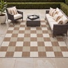 GENIMO 3×5 Outdoor Rug, Washable for Porch and Entryway, Sage Green(Light Brown)