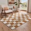 GENIMO 3×5 Outdoor Rug, Washable for Porch and Entryway, Sage Green(Pumpkin)