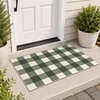 GENIMO 3×5 Outdoor Rug, Washable for Porch and Entryway, Sage Green(Sage Green)