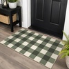 GENIMO 3×5 Outdoor Rug, Washable for Porch and Entryway, Sage Green(Sage Green)