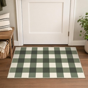 GENIMO 3×5 Outdoor Rug, Washable for Porch and Entryway, Sage Green(Sage Green)